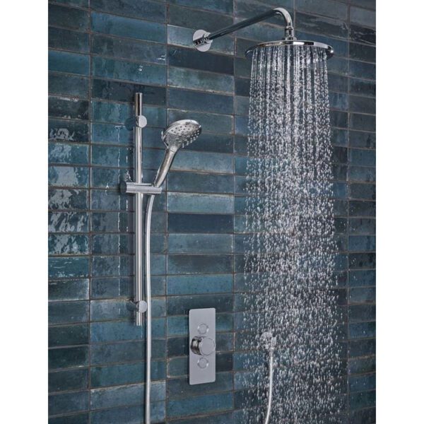 Tavistock Axiom Dual Function Push Button Shower Valve With Head ...